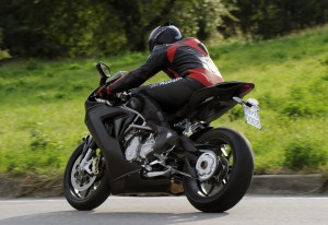 New MV Agusta F3 testing