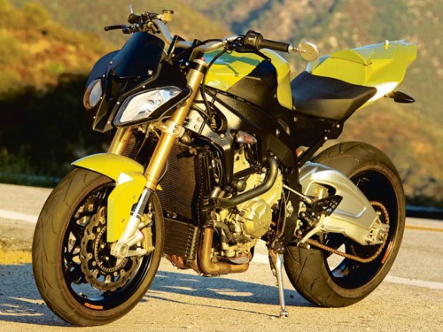 The naked BMW S1000 RR