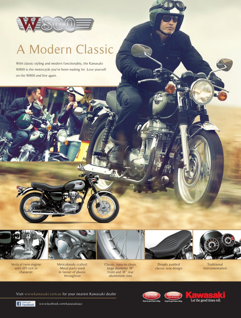 Kawasaki W800 - a modern classic