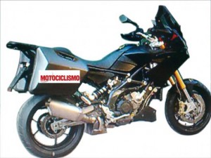 Aprilia Caponord spy photo