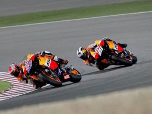 Stoner and Pedrosa