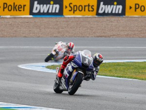 Jorge Lorenzo reigns in Spain