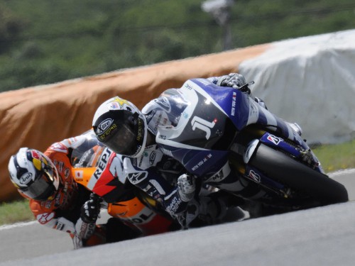 Jorge Lorenzo and Dani Pedrosa