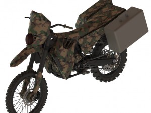 The design of the SilentHawk uses an AltaMotors dirt bike as its base