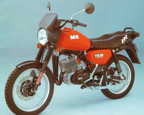 The Eastern's youngsters favourite, the MZ ETZ 150