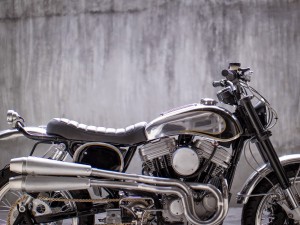 The bike was born in 1999 as a Harley Sportster