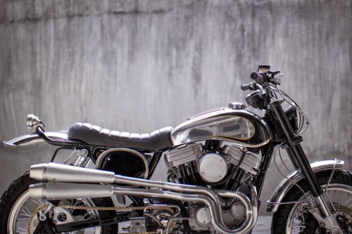 The bike was born in 1999 as a Harley Sportster