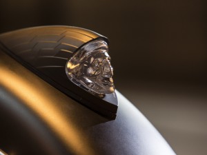 The Dark Horse's front mudguard