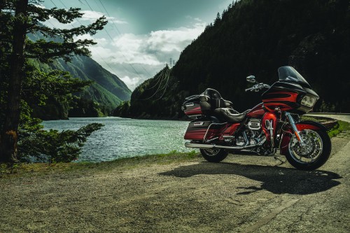 Harley offers lots of accessories to the Road Glide