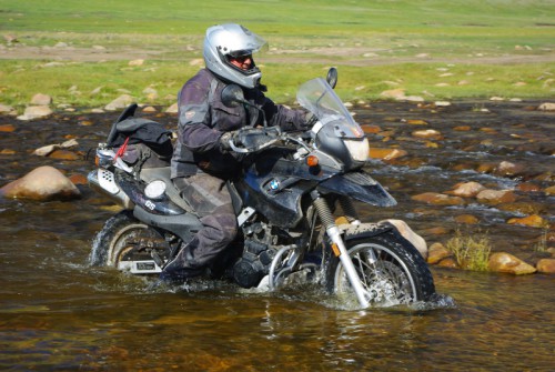 The R1200GS at work