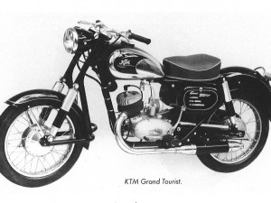 KTM celebrates 65 years of Grand Tourist
