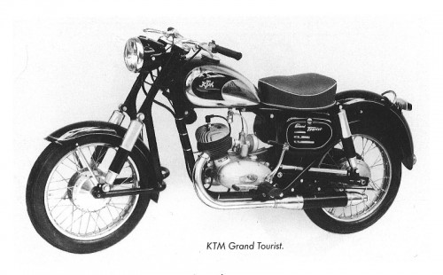 KTM celebrates 65 years of Grand Tourist