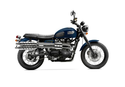 The Triumph Scrambler is heavier and slower but looks just as great as the Ducati