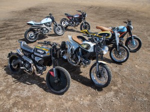 Custom Scramblers at the Shed
