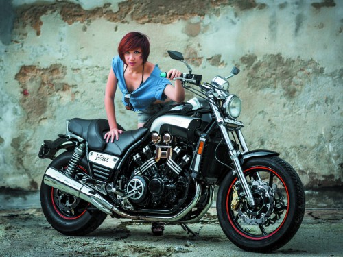 A pictture from the new VMAX calendar...
