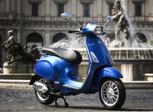Well-known Vespa lines