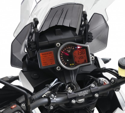 2015 KTM 1290 Super Adventure cockpit