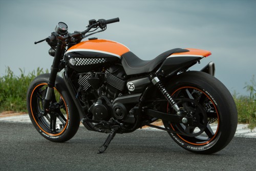 A more manly Harley Street 750