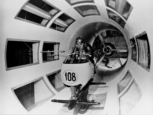 Guzzi opened its own wind tunnel in 1950