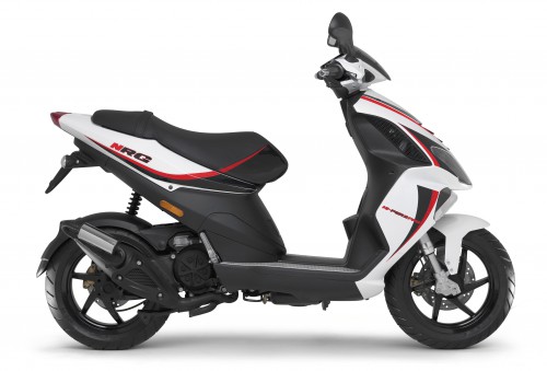 2015 Piaggio NRG 50 with red graphics