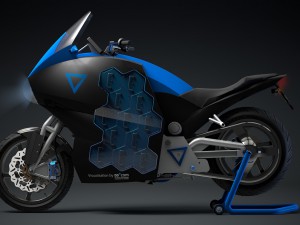 Storm- the first ever electric  touring motorcycle