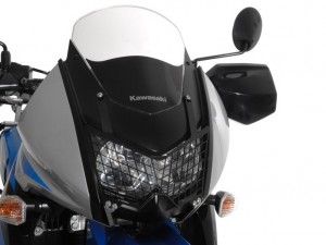 Headlight metal mesh protector by Touratech