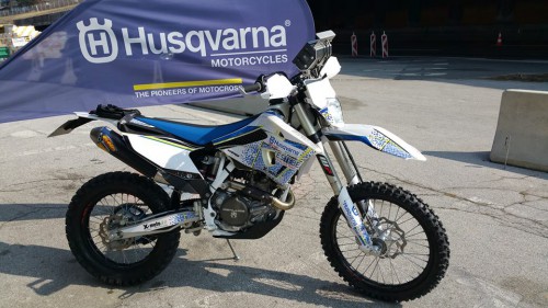 The 2016 Husqvarna FR 450 Rally prototype