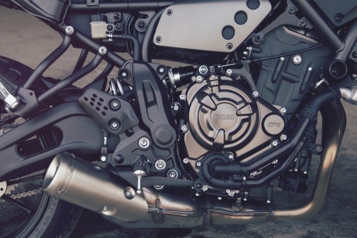 The FZ-07's parallel twin