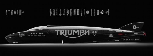 Guy Martin joined the Triumph team to take the world record back to the U.K.