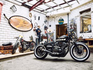 Custom Yamaha XV950 "The Face"