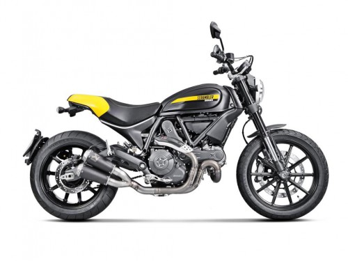 Akrapovic Slip-On line for Ducati Scrambler