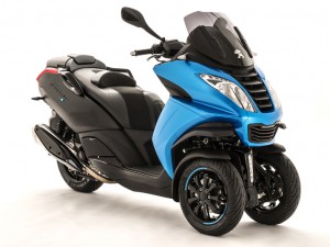 The special edition Peugeot Metropolis Blue-Line