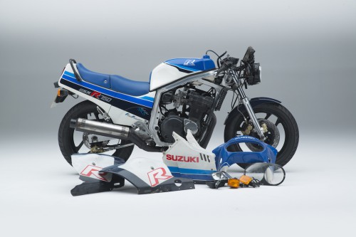 Suzuki to restore original GSX-R750 at Motorcycle Live