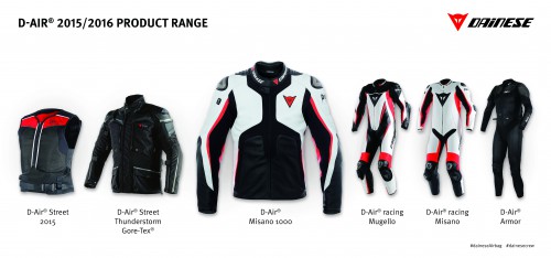 Dainese's 2016 product lineup